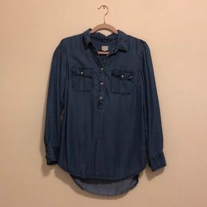 super soft jean shirt